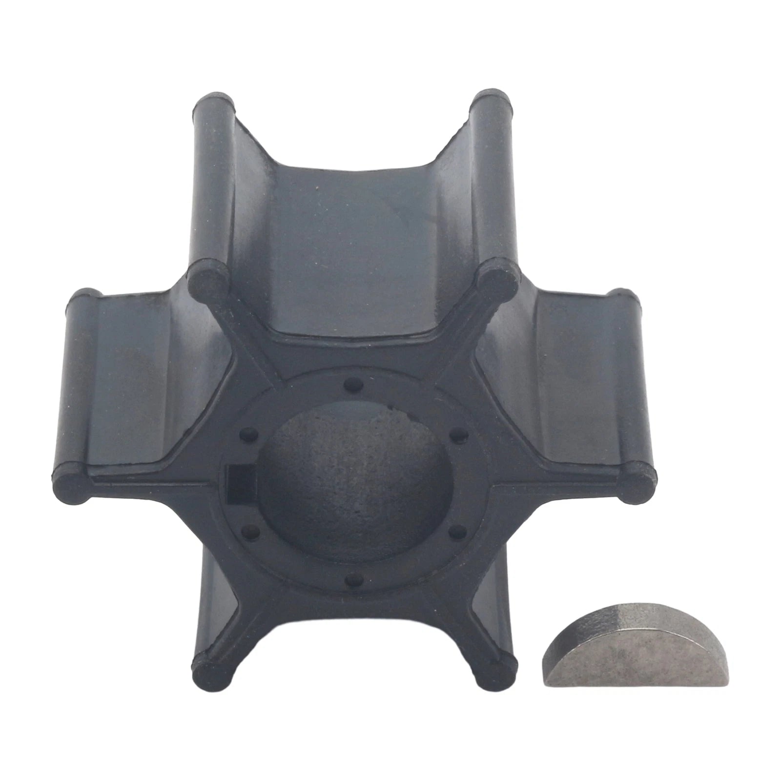 Water Pump Impeller w/Key for Suzuki Outboard 9.9 15 HP (1990–2023) 17461-93901 17461-939L0