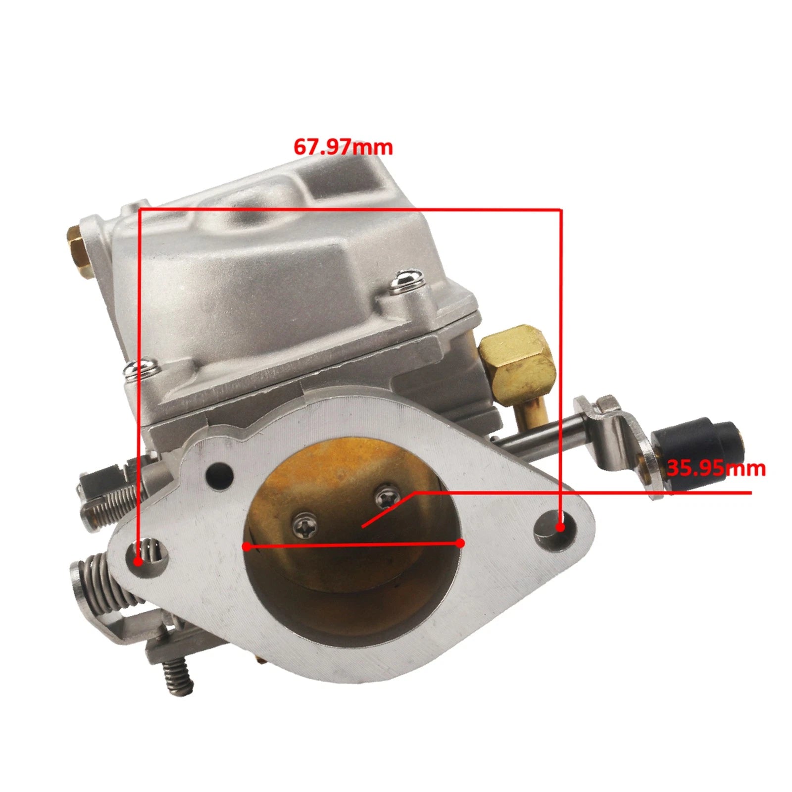 Carburetor for Tohatsu Nissan 25/30HP (M25C3 M30A4 NS25C3 NS30A4)