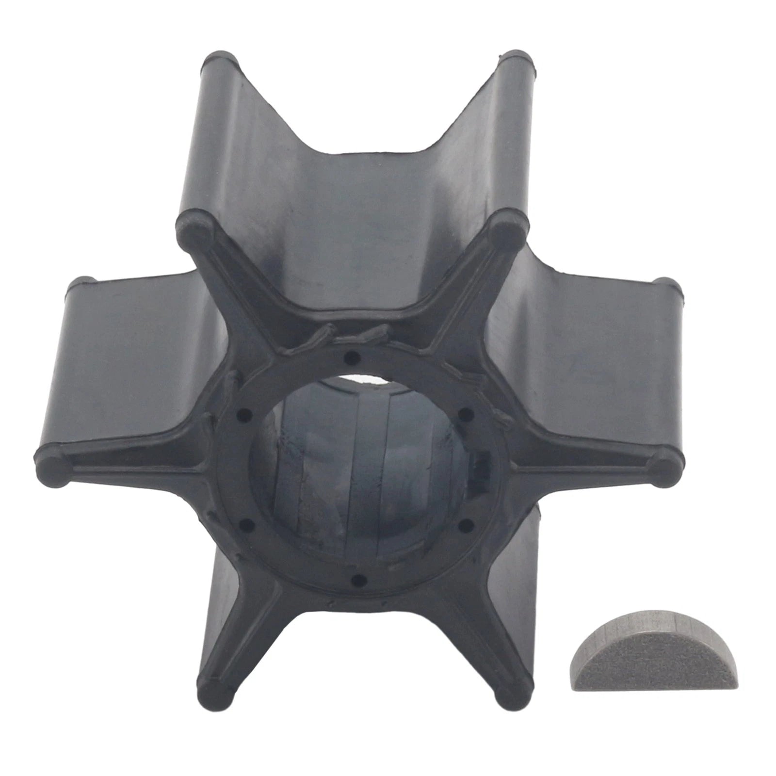 Water Pump Impeller & Key for Yamaha Outboard 75-100 HP (67F-44352)