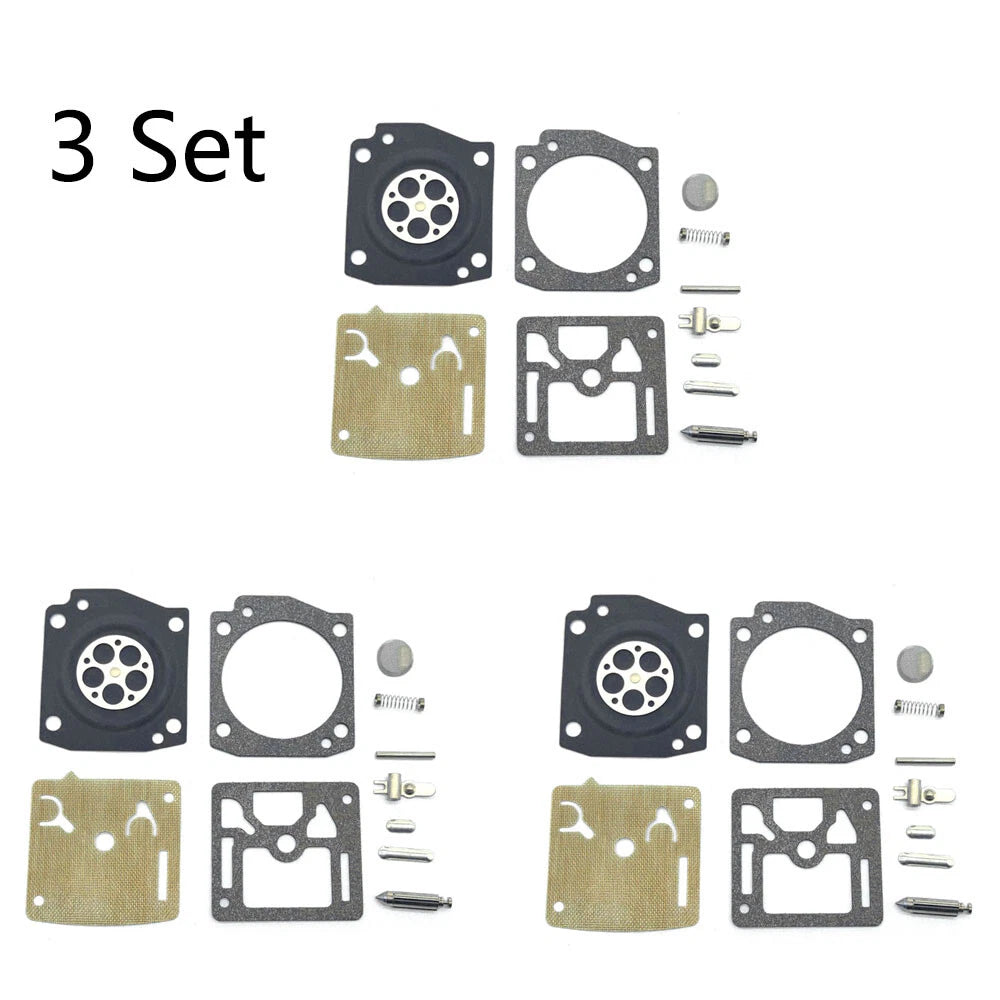 3X Carburetor Rebuild Kit for Husqvarna H355 (55CC) Zama RB-95