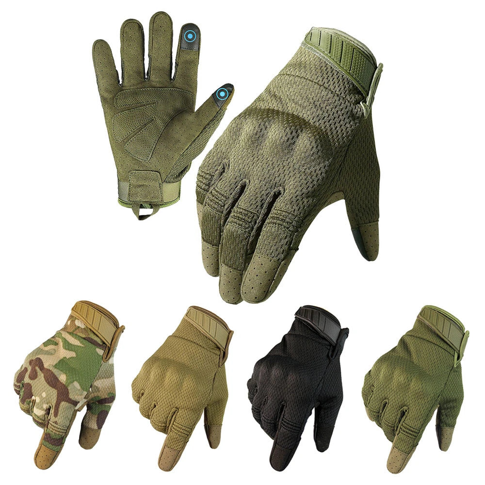 Motorcycle Gloves Touch Screen Full Finger for Motorbike