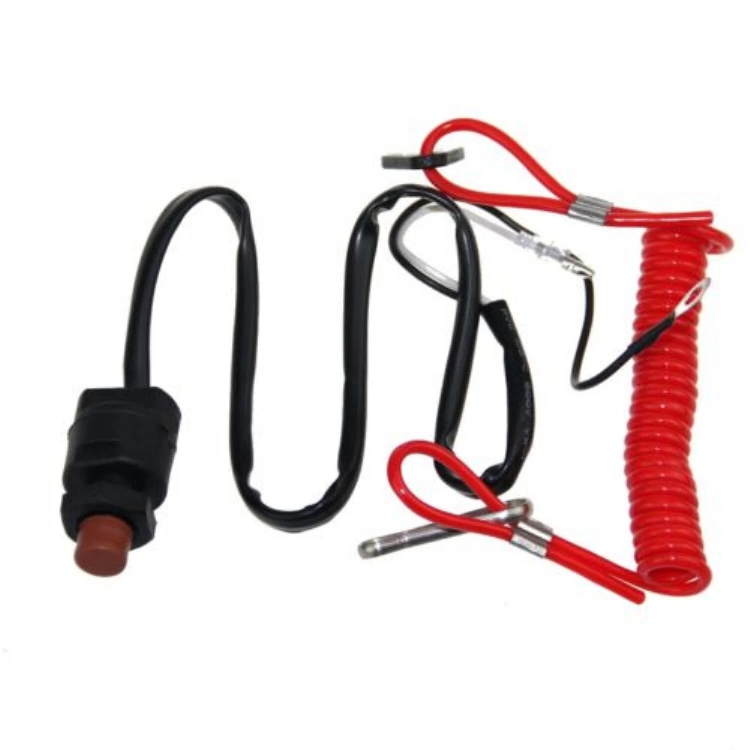 Kill Stop Switch & Safety Lanyard for Yamaha 2 Str Outboard Motor (6H4-82575)