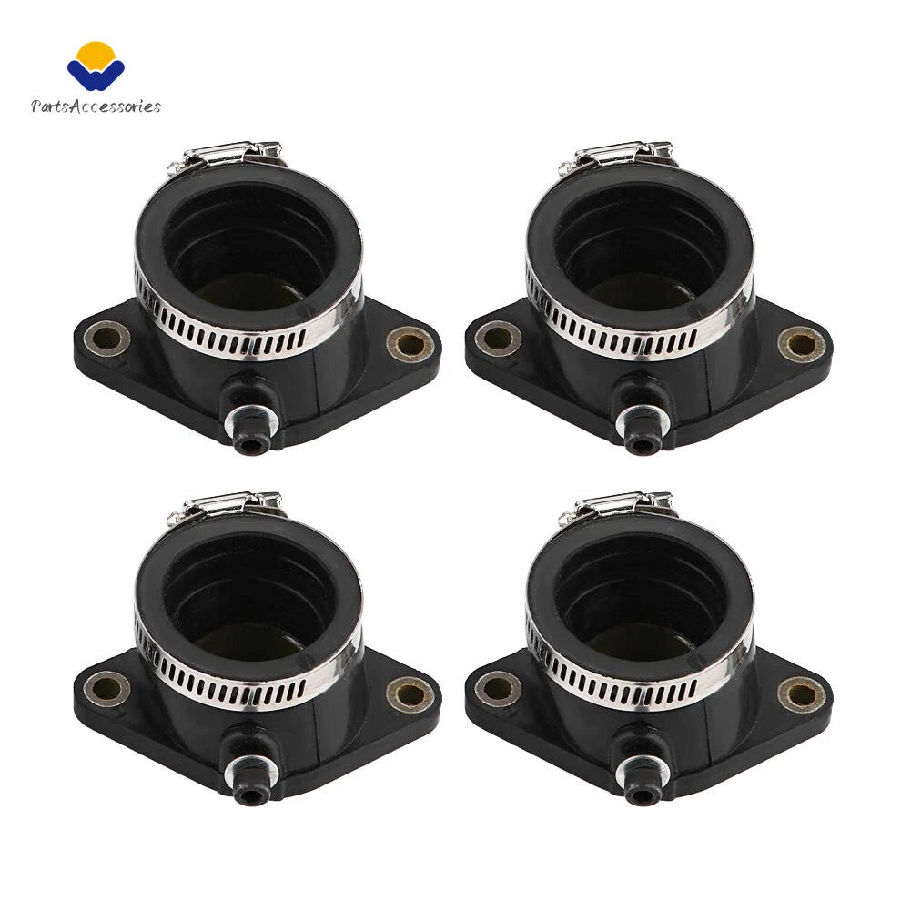 4X Carburetor Intake Manifold Boot for Suzuki GS550L GS650E GS650G (1979–1983) 13110-47010