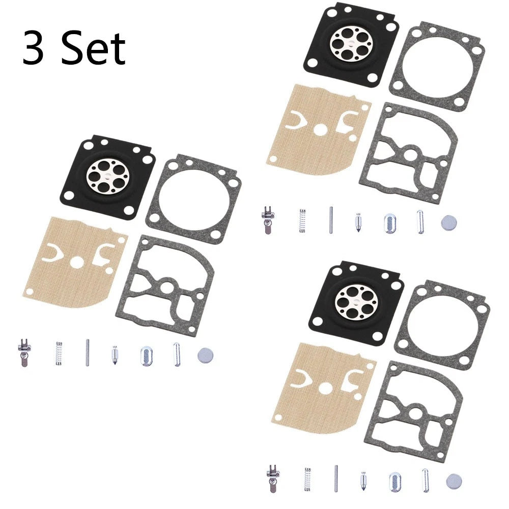 Set of 3 Carburetor Diaphragm Kit for Stihl 017 018 MS180 MS170 (RB-77)