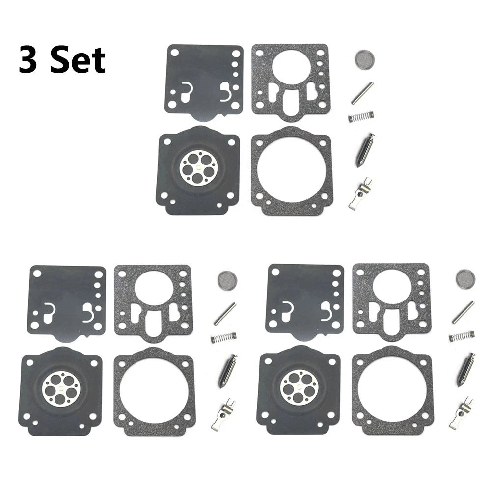 Set of 3 Carburetor Rebuild Kits for Stihl MS651 MS661 (1144-007-1701)