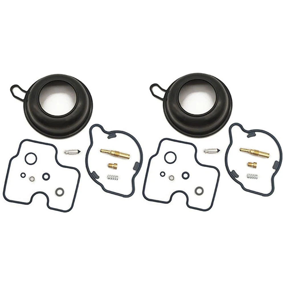 2X Carburetor Plunger Diaphragm Repair Kit for Honda CBR600 F4 (1999–2000)