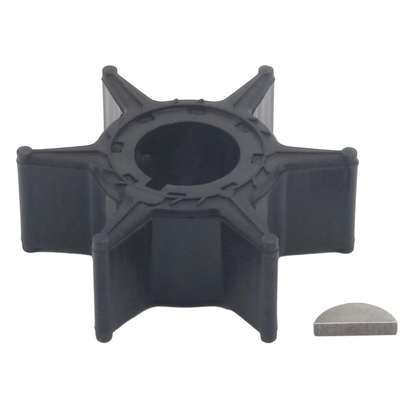 Water Pump Impeller & Key for Yamaha Outboard 25/30/40/50HP (6H4-44352-02-00)