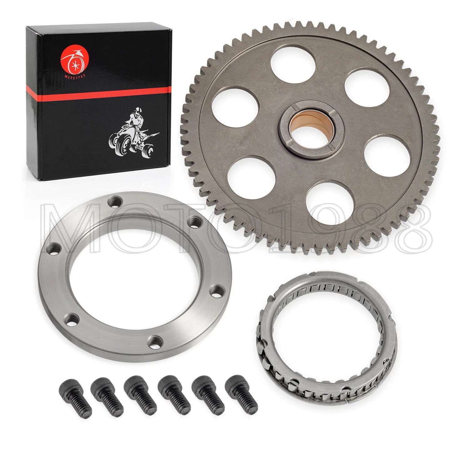 Starter Clutch One Way Bearing Idler Gear 67T for Yamaha Grizzly Kodiak (400-450)