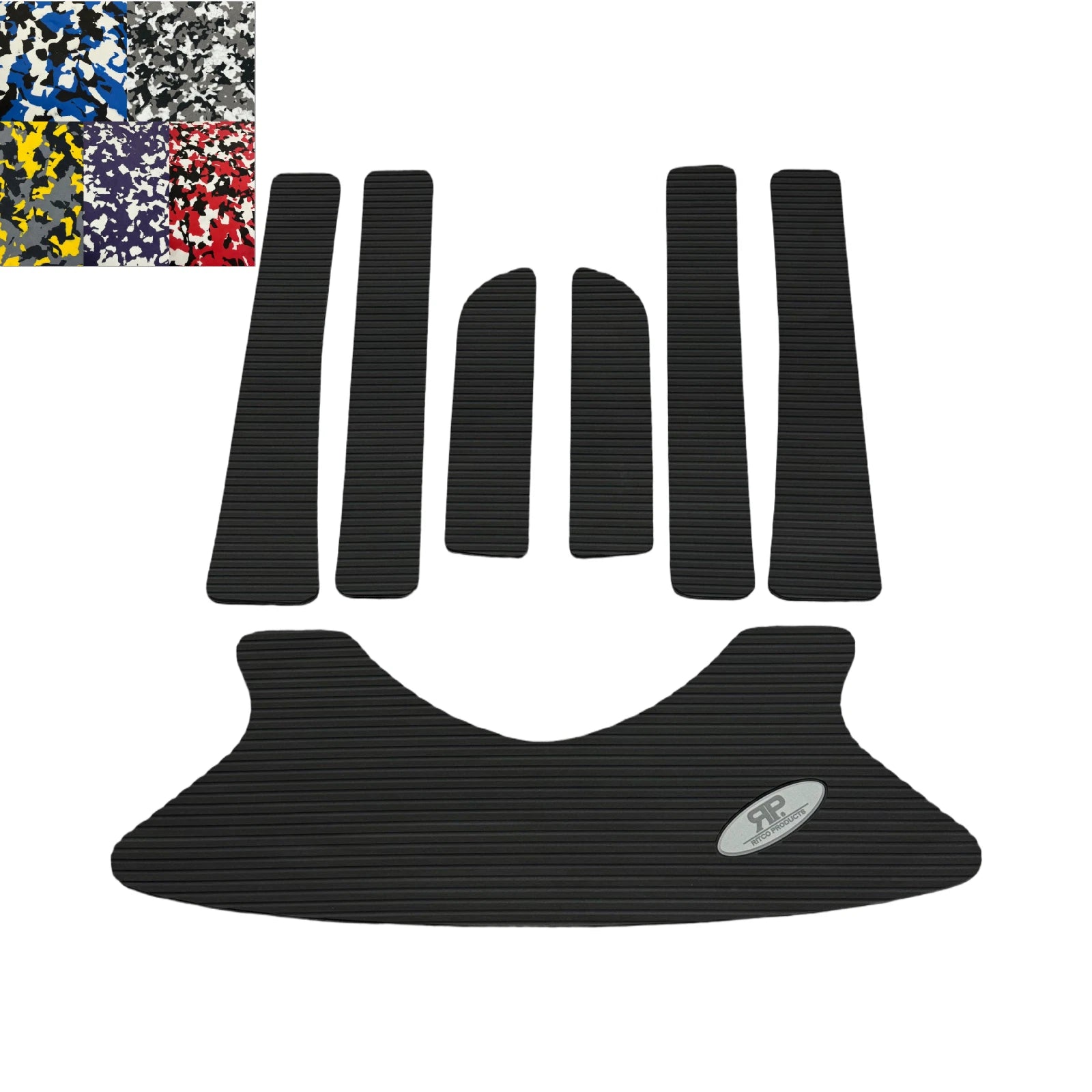 Traction Mat Foot Pads for Kawasaki STX 12F 15F (2003–2015)