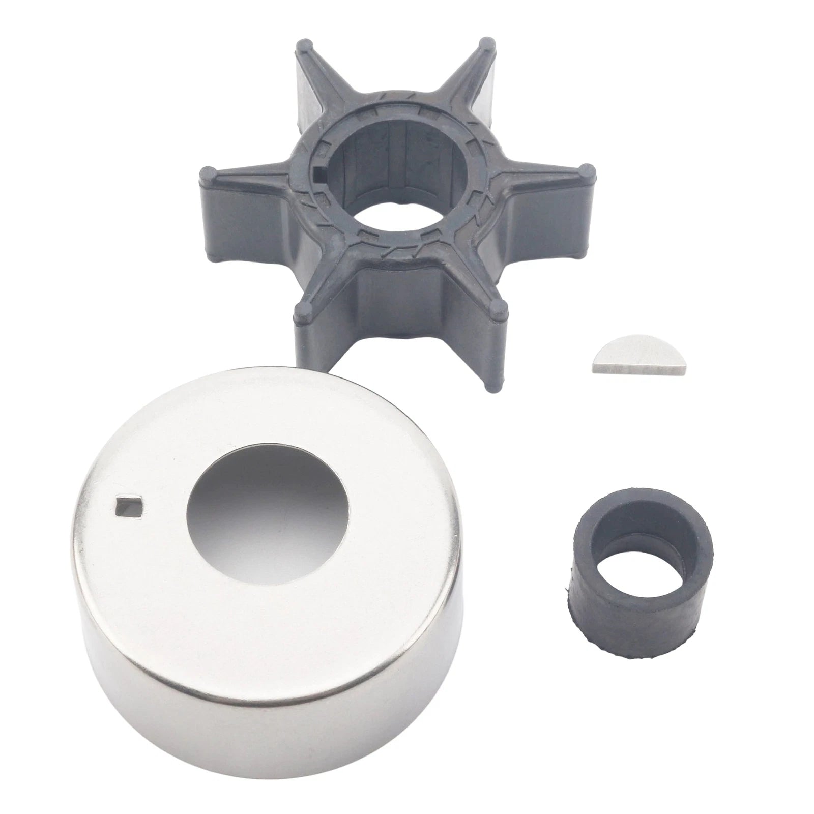 Water Pump Repair Kit for Yamaha 2 Stroke 55 HP Outboard Motor (N/A)