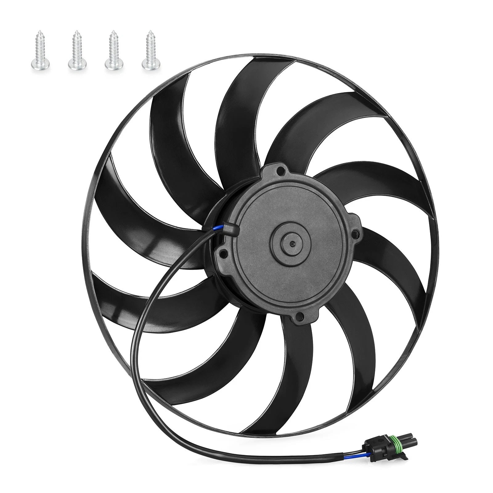Radiator Cooling Fan 2412447 for Polaris RZR 1000 / 4 1000 2021–2022