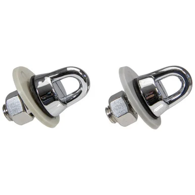 Set of 2 Rope Wall Anchors for Organized Swimming Pool Depth Markers