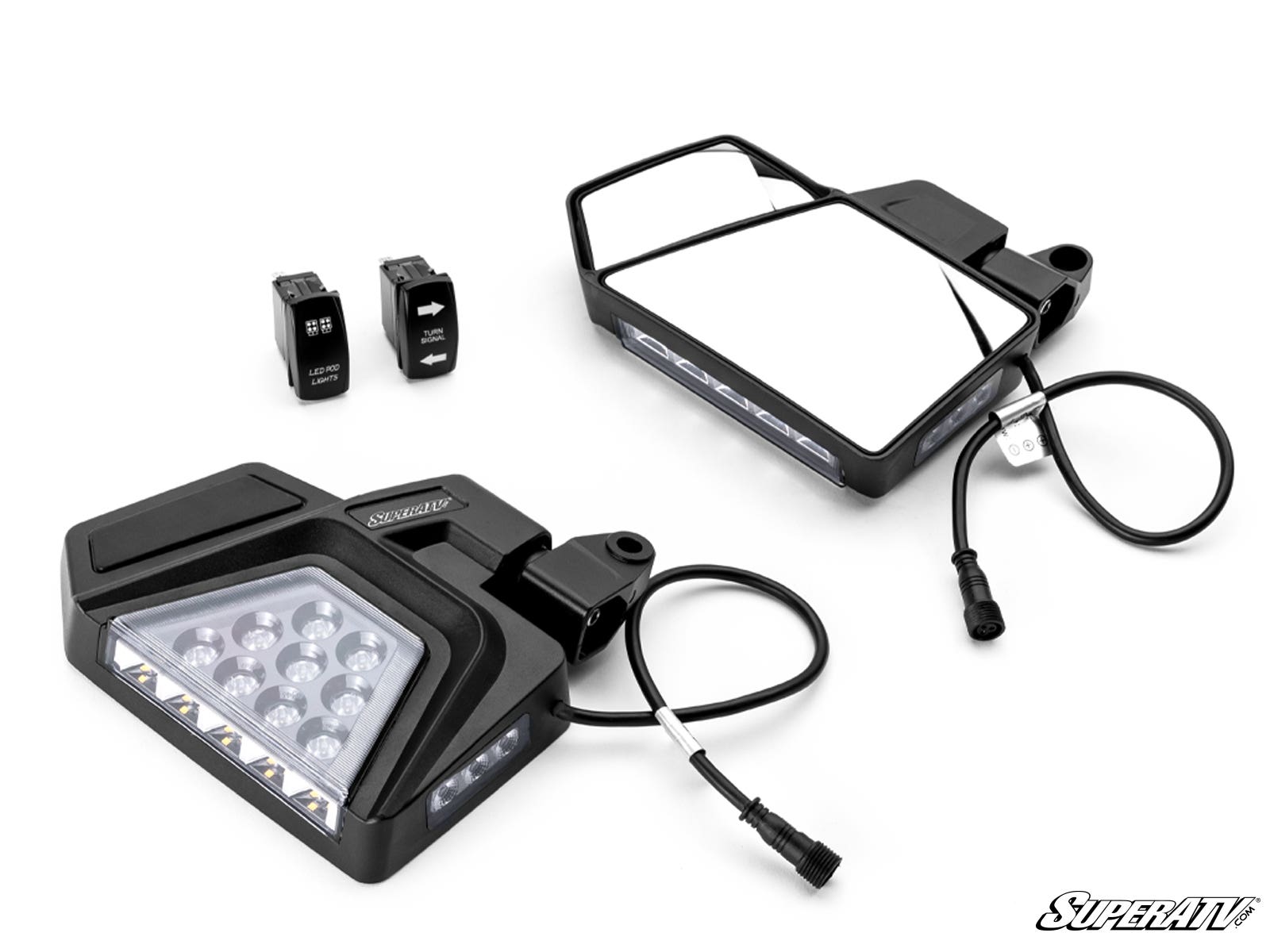 YAMAHA DUAL SECTION LED SIDE-VIEW MIRRORS