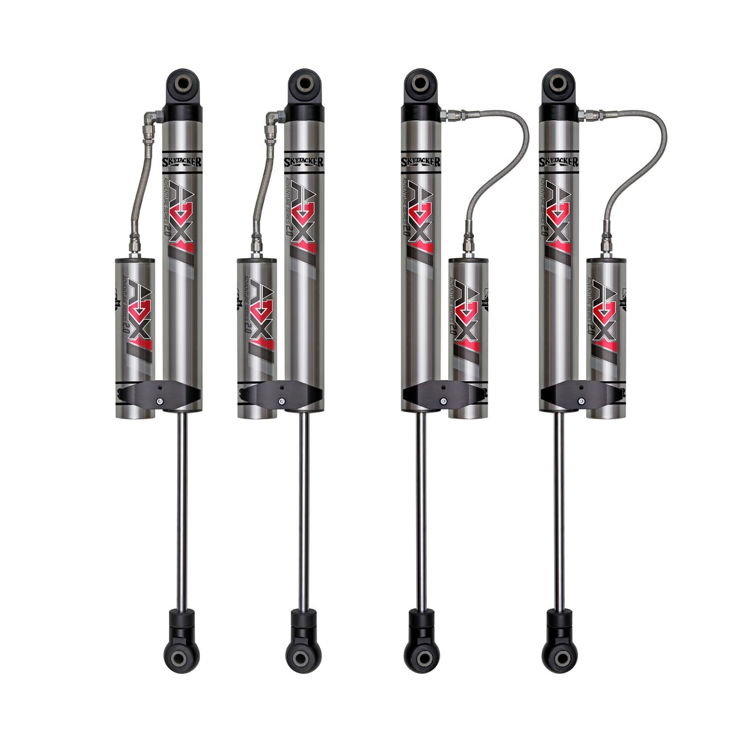 Skyjacker G25X 2.5in. Component Box with ADX 2.0 Remote Reservoir Shocks for 20-26 Jeep Gladiator JT