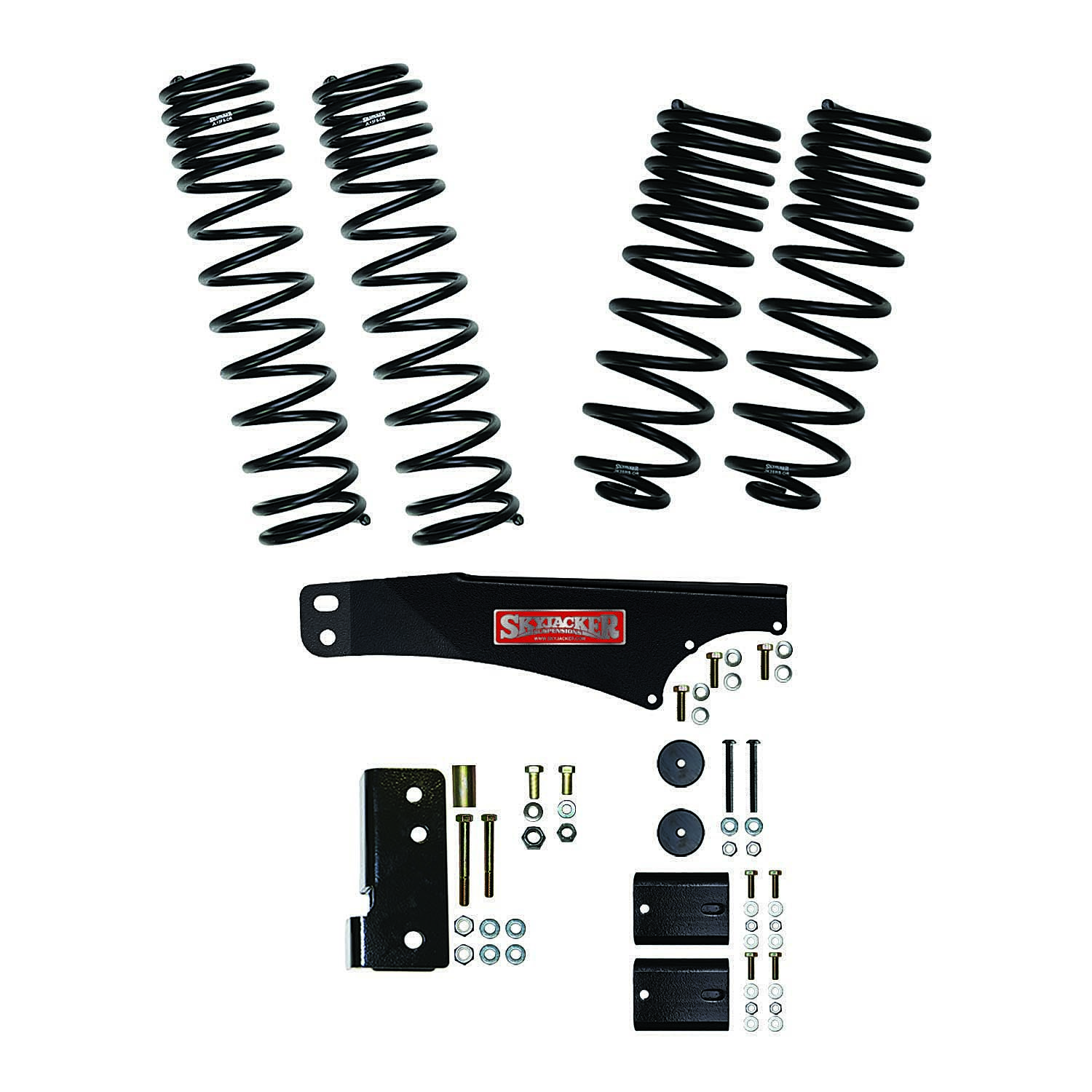 Skyjacker JK25BLT 2.5" Component Box with Dual Rate Springs for 07-18 Jeep Wrangler JK