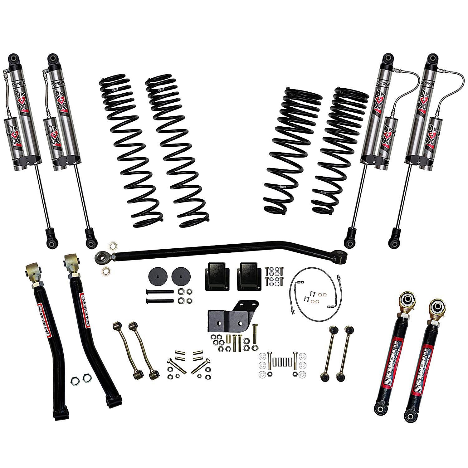 Skyjacker G602RKXLT 6in. Suspension Lift System with ADX 2.0 Remote Reservoir Shocks for 20-26 Jeep Gladiator JT Rubicon Models