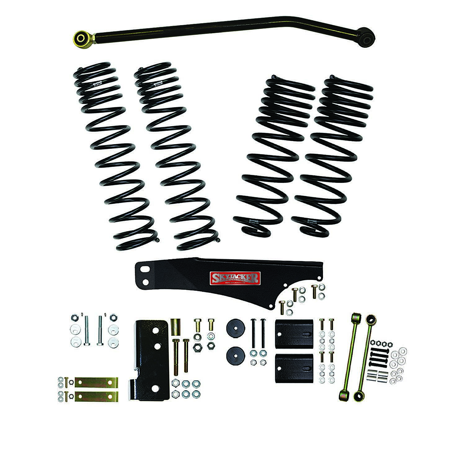 Skyjacker JK35BLT 3.5 in. Component Box with Dual Rate Long Travel Coil Springs for 07-18 Jeep Wrangler JK