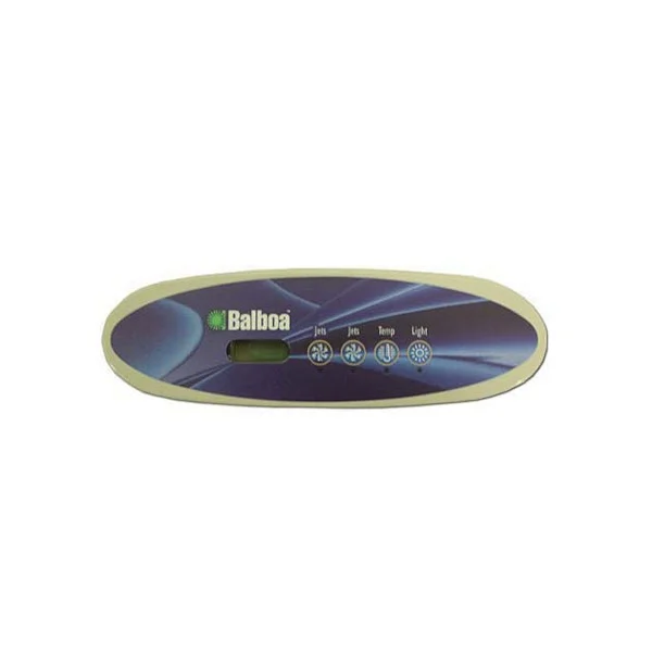 Spaside Control, Balboa MVP/VL260, Oval, 4-Button, LCD, Jet-Jet-Temp-Light, 7′ Cord : 55050