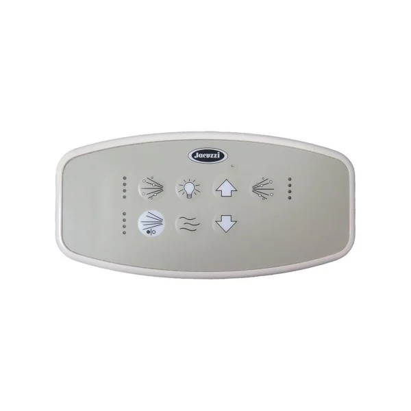 Spaside Control, Jacuzzi, Electronic Designer V.Mates, 7-Button, Jets1-Light-Up-Jets2, Blower : GQ24940