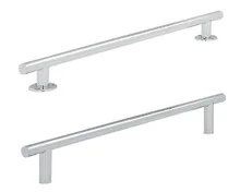 SR Smith 14″ ADA Straight Transfer Rail Without Flanges – Marine Grade Stainless Steel – .120″ Wall, 1.50″ OD – TR-14B
