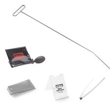 Steck 32955 BigEasy GLO Kit - 55-inch Dark-Powder Easy Wedge, Paint Protector, Lock Knob Lifter