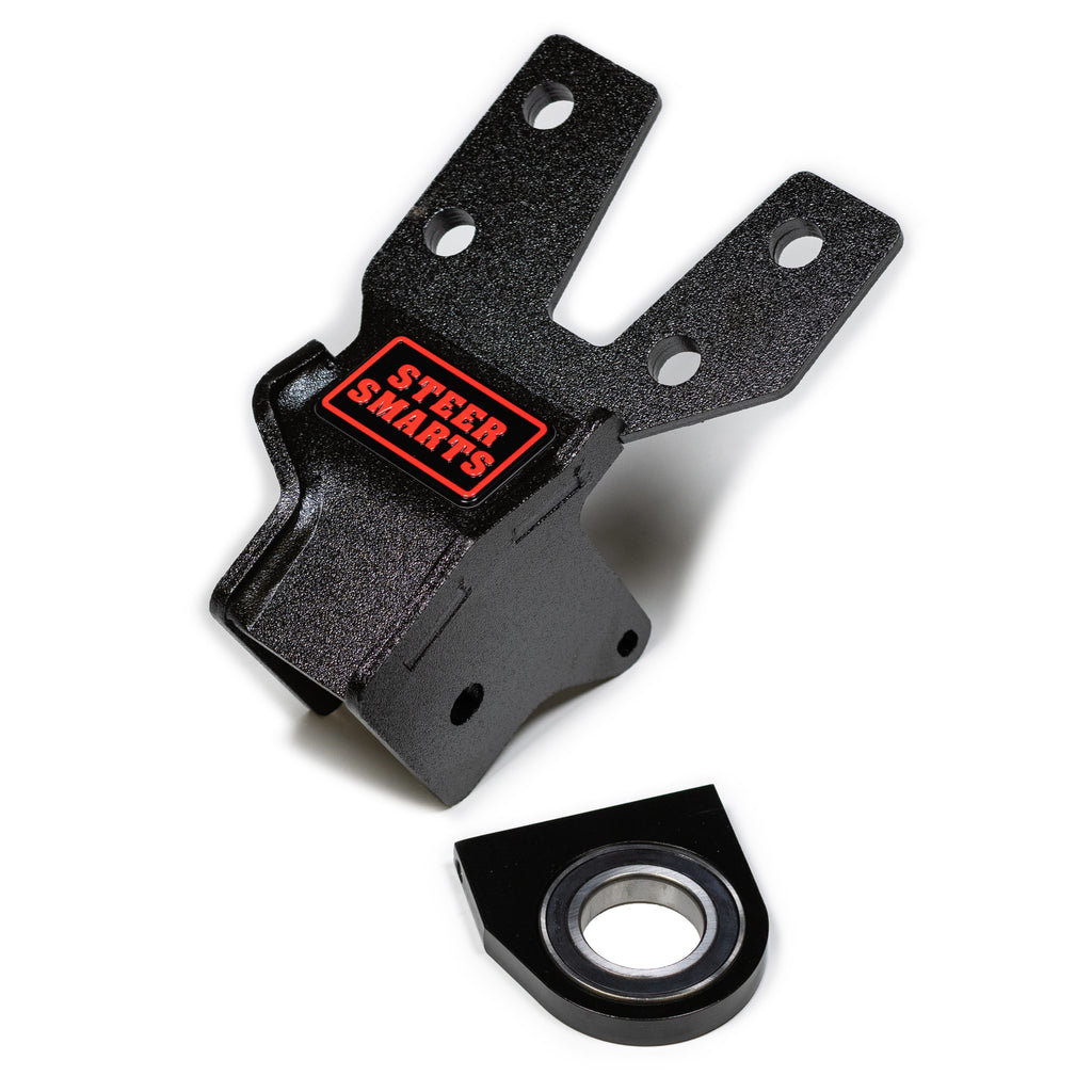 Steer Smarts YETI XD Sector Shaft Brace w/ Frame Side Track Bar Reinforcement Bracket for 18-26 Jeep Wrangler JL & Gladiator JT