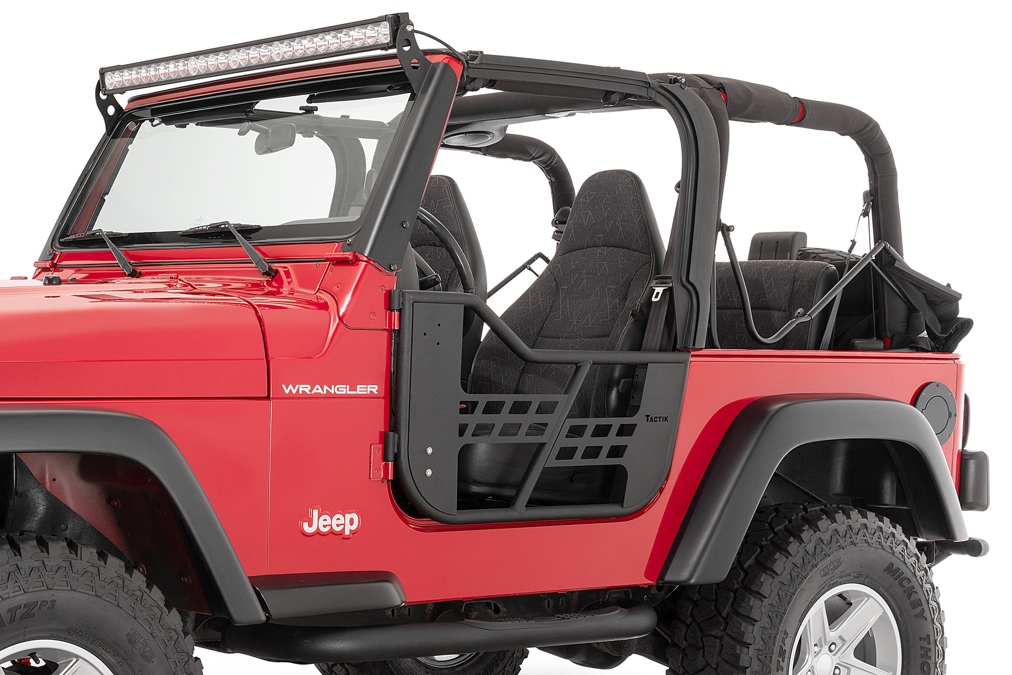 TACTIK Tube Doors for 97-06Jeep Wrangler TJ