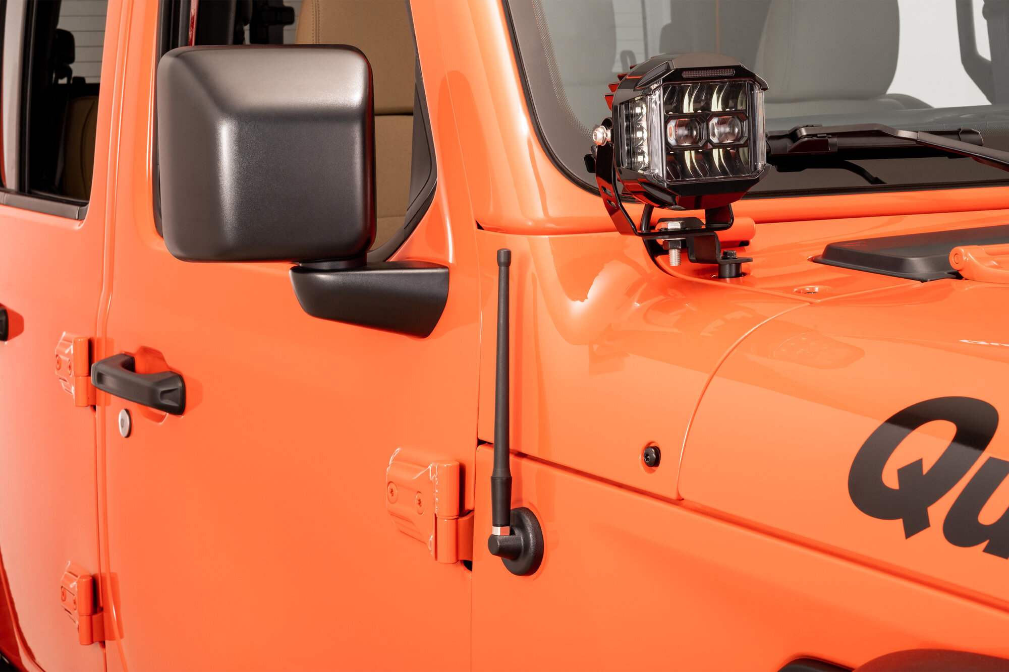 TACTIK  Stubby Antenna for 87-26 Jeep Wrangler YJ, TJ, JK, JL & Gladiator JT