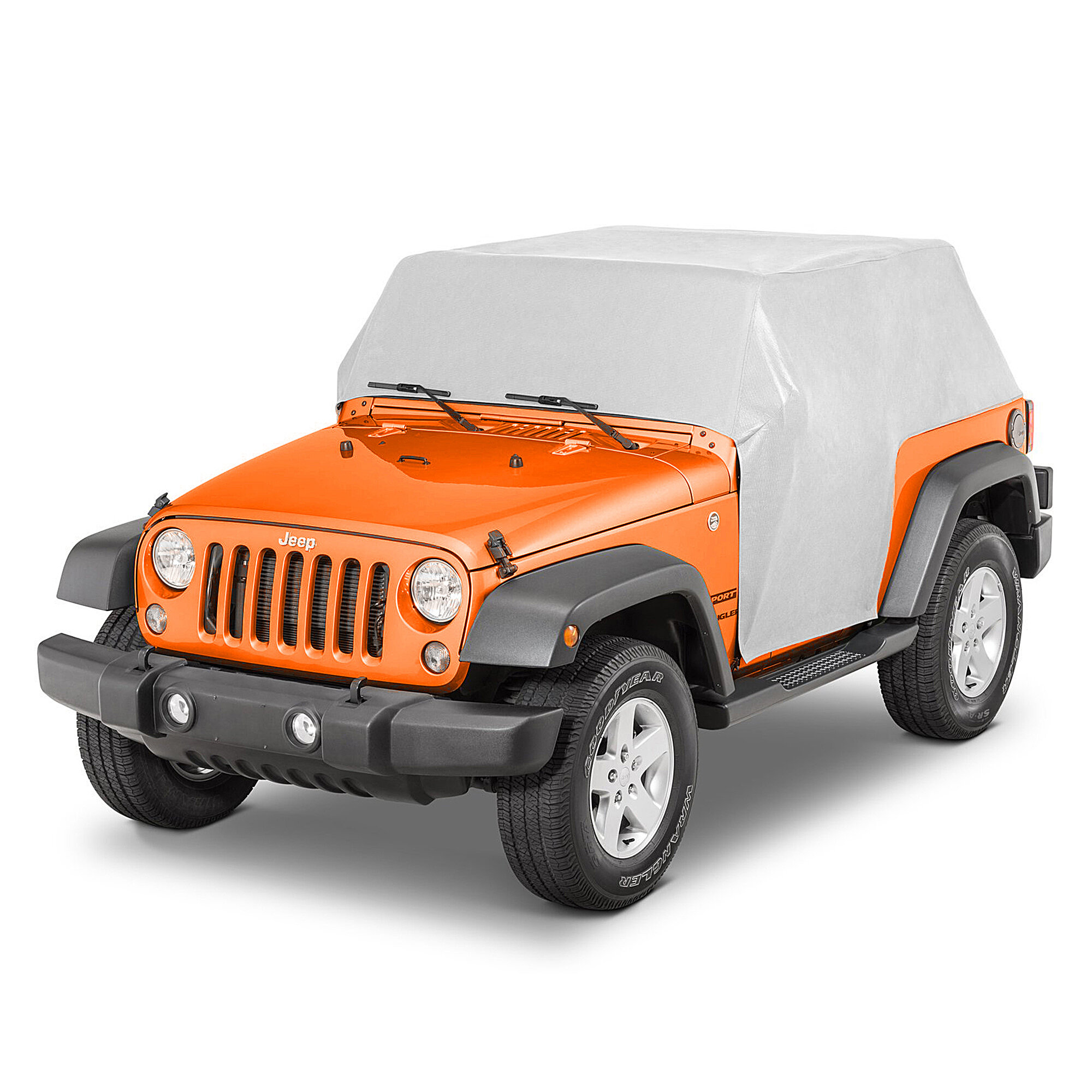TACTIK 4-Layer Cab Cover with Door Flaps for 07-18 Jeep Wrangler JK 2-Door