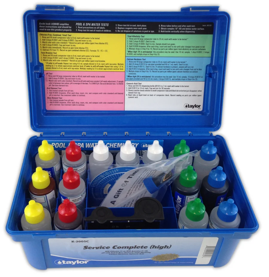Taylor Service Complete Test Kit – K-2005C-8