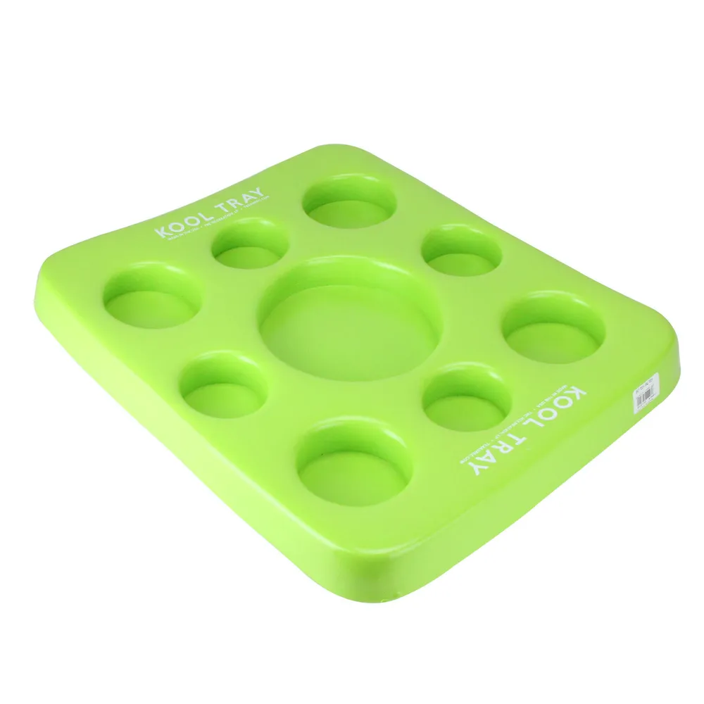 20″ Kool Lime Green Kool Tray” Floating Beverage Holder