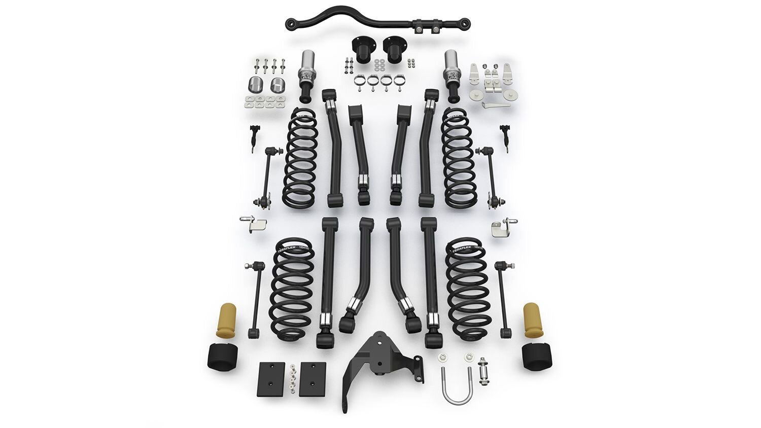 Teraflex 3" Alpine RT3 Short Arm Suspension System for 07-18 Jeep Wrangler JK 2-Door