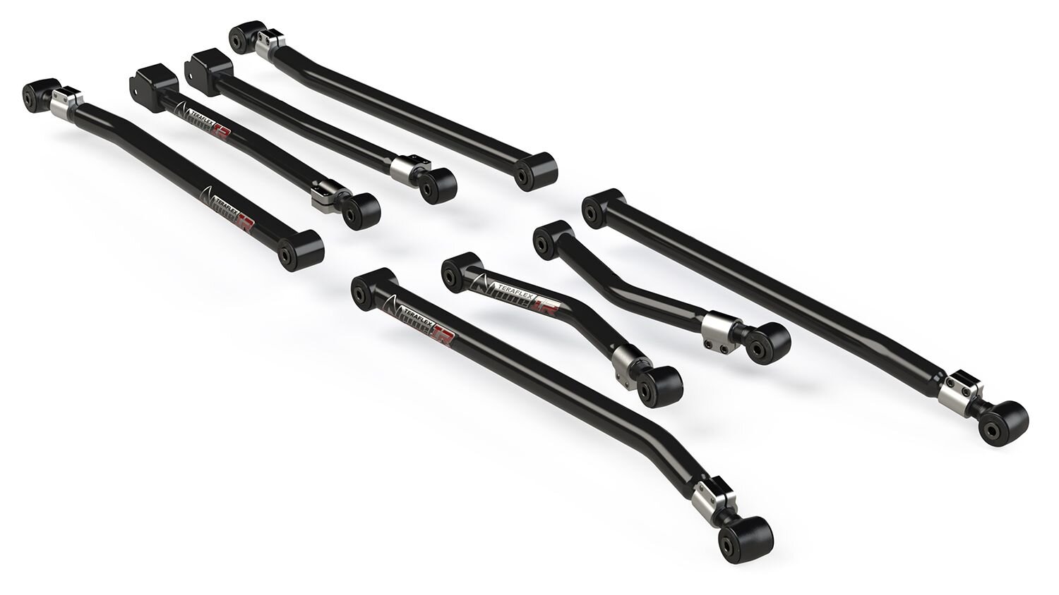 Teraflex Alpine IR Adjustable Long Control Arm Kit for 07-18 Jeep Wrangler JK