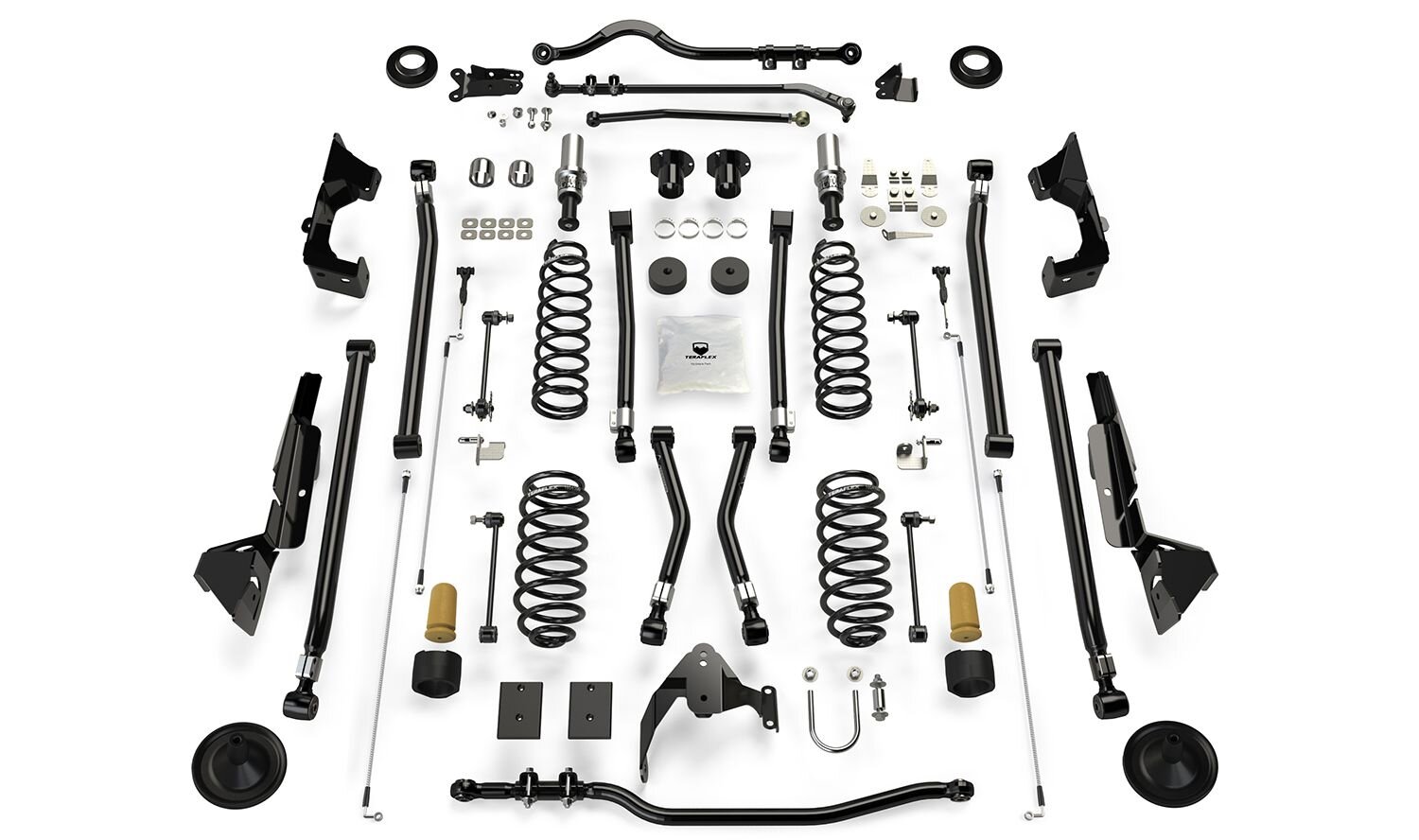 Teraflex 6" Alpine RT6 Long Arm Suspension System for 07-18 Jeep Wrangler JK