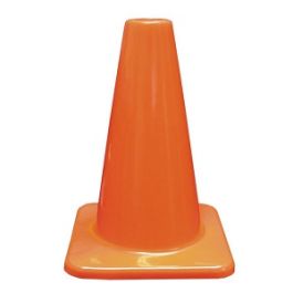 Economy 12" All Orange Traffic Cone