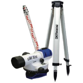 Trinitec 28x Magnification Level Builder Kit with Tripod and Rod