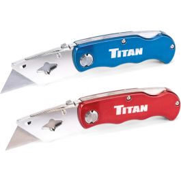 Titan Tools - Folding Pocket Utility Knife - 2pk