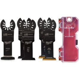 Milwaukee Tool OPEN-LOK Oscillating Multi Tool Blade Kit with Case - 8pk