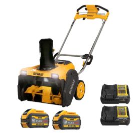 DeWalt 21” 60V MAX Single-Stage Snow Blower Kit