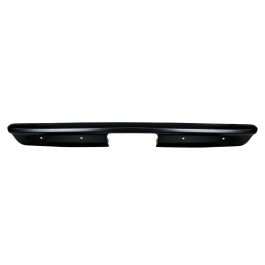 UNITED PACIFIC - Bumper - Black EDP, Rear, Coated Finish, License Plate Recess, with Mounting Holes, for 1967-1972 Chevy & GMC Fleetside Truck