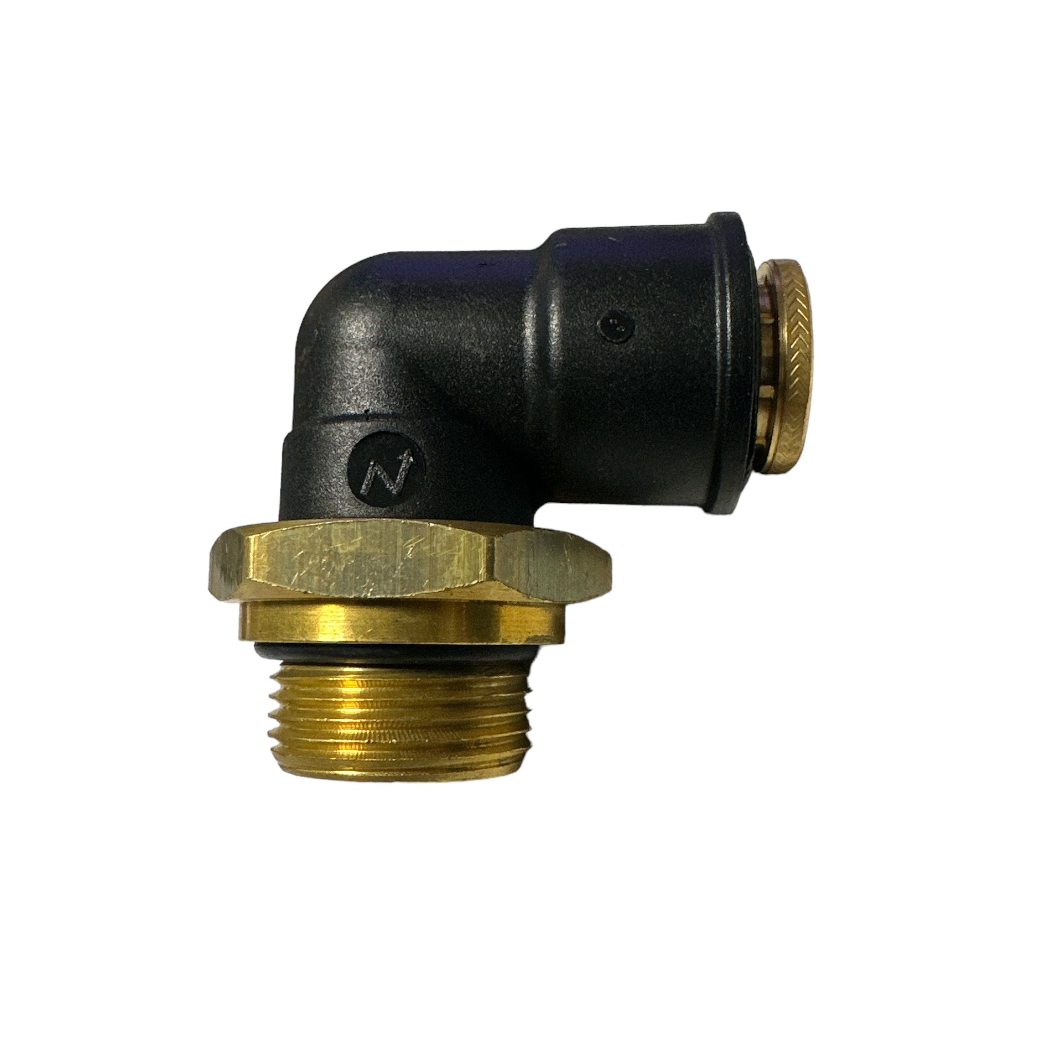 Volvo 20999384 DOT Elbow 90 Degree │ 1/2" Push In X M22X1.5