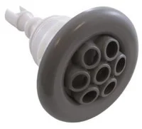 Waterway 3 3/8 Massage Smooth Poly Storm Jet Gray 229-8027