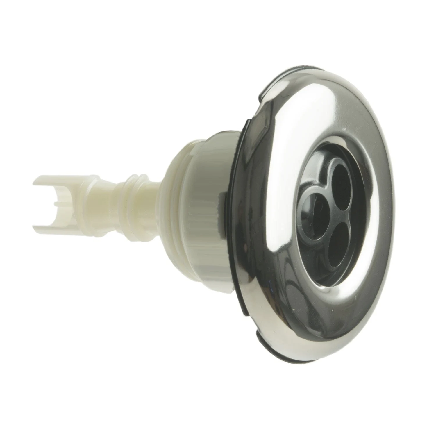 Waterway 3″ Mini Storm Massage Screw-in Spa Jet Insert – Stainless
