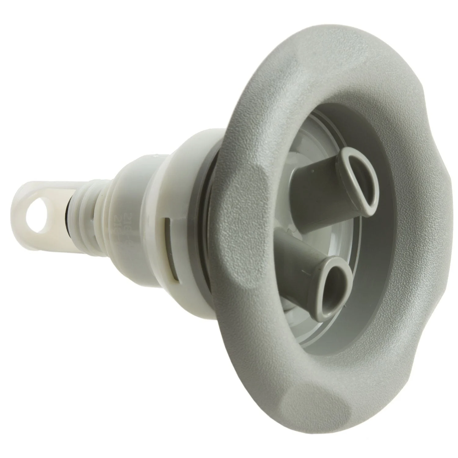 Waterway 5″ Power Storm Dual Roto Screw-in Spa Jet Insert – Gray