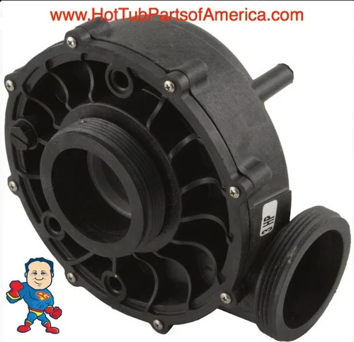 Waterway Viper 3HP Wet End Assembly – 56 Frame, 2.5″ Ports, Complete Replacement Unit