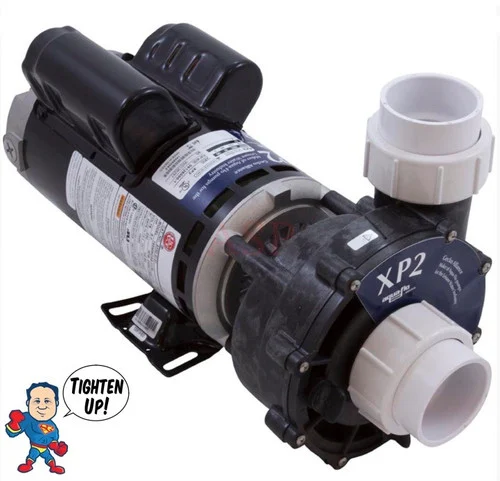 Watkins 1019801 Spa Pump 2.0HP 230V 2-Speed 48Frame 2″ Wet End 8.5A Complete Assembly