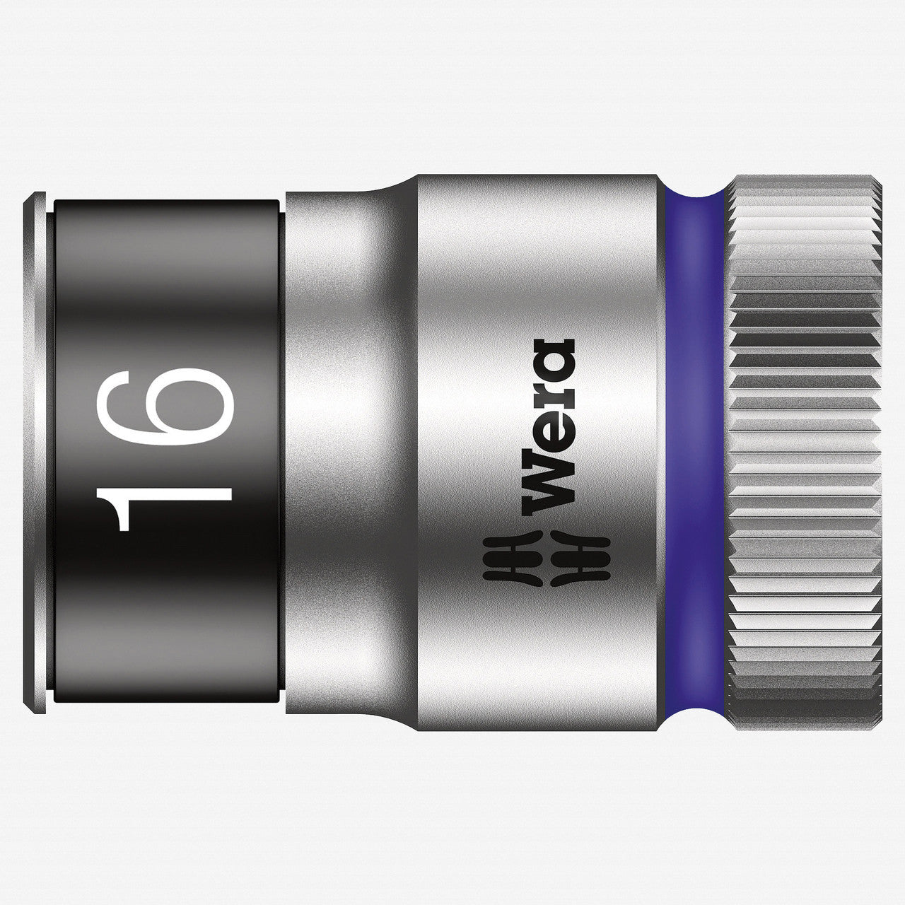 Wera 003736 Zyklop Socket with 1/2" Drive with Holding Function - 16mm