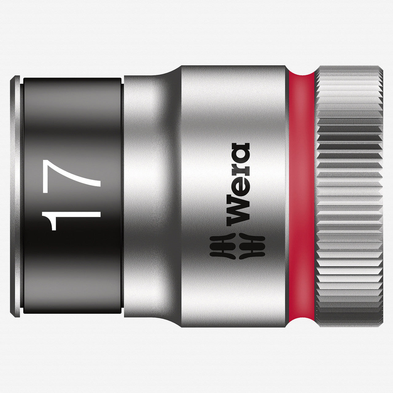 Wera 003737 Zyklop Socket with 1/2" Drive with Holding Function - 17mm