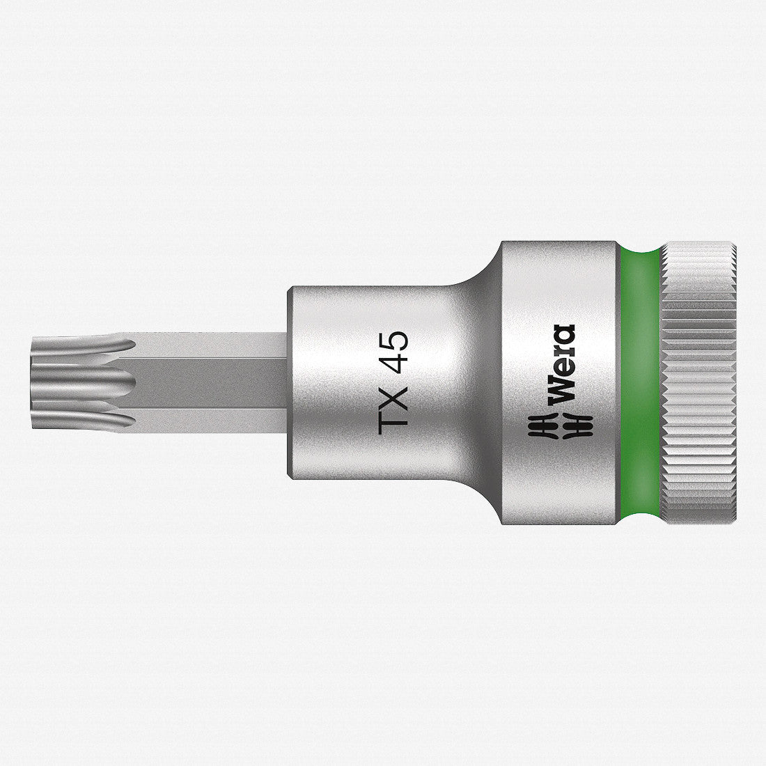 Wera 003835 1/2" Drive Zyklop TORX Bit Socket with Holding Function T45