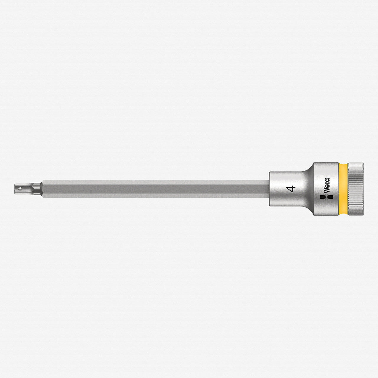 Wera 003840 1/2" Drive Zyklop Hex-Plus Bit Socket with Holding Function 4mm Long